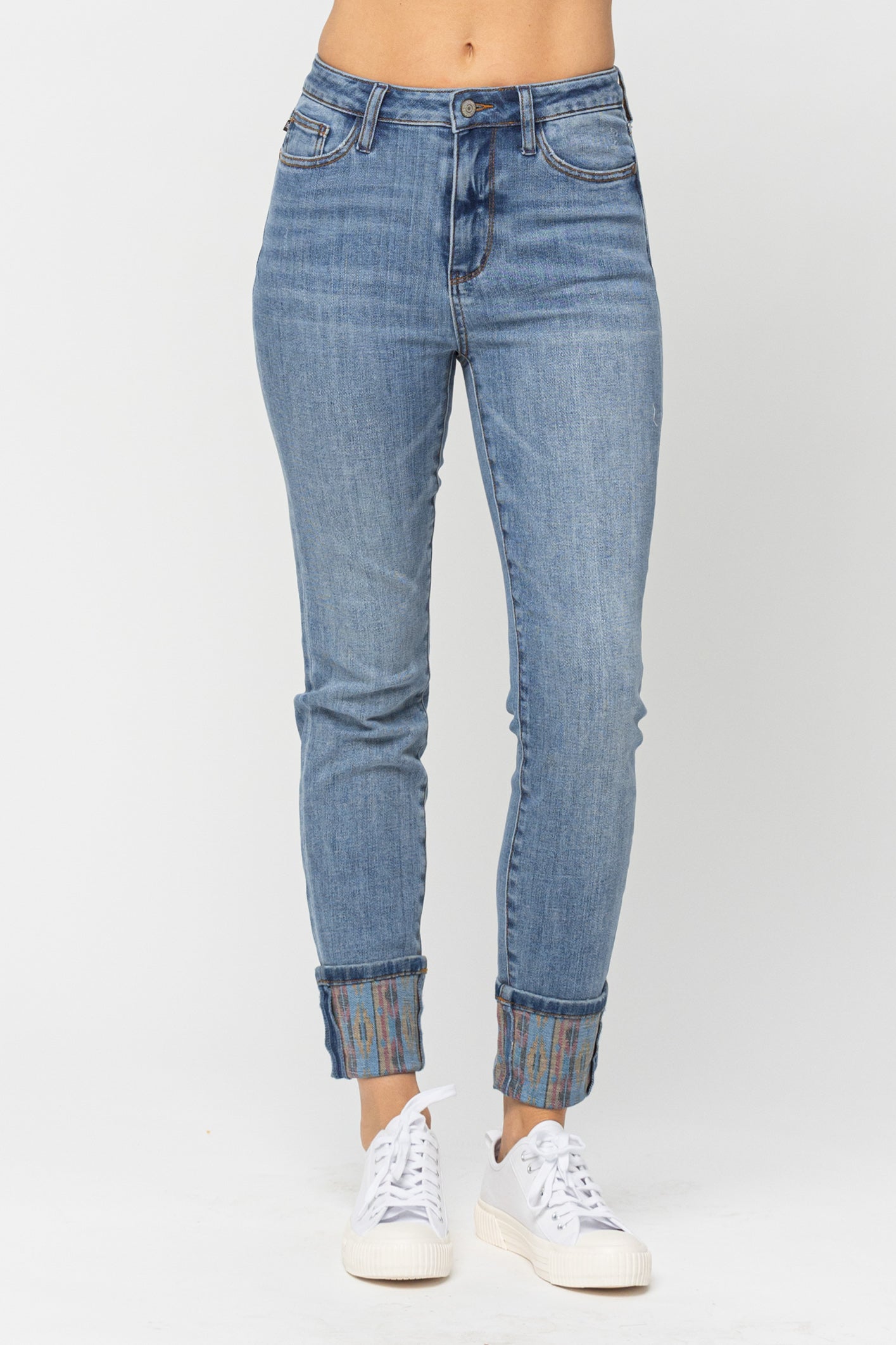 JUDY BLUE Katrina High Waist Distressed Denim Trousers – Estornes&Boor  Boutique