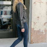 Preorder - Serena High Rise Handsanding Skinny Jeans