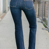 Preorder - Elsy Whiskered Bootcut Jeans