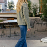 Preorder - Sunny High Rise Wide Hem Flare Jeans