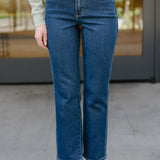 Preorder - Daisy High Rise Tummy Control Classic Straight Jeans