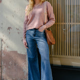 Preorder - Claribel High Rise Tummy Control Retro Wide Leg Jeans