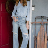 Laurel High Rise Rigid Magic 90's Straight Jeans